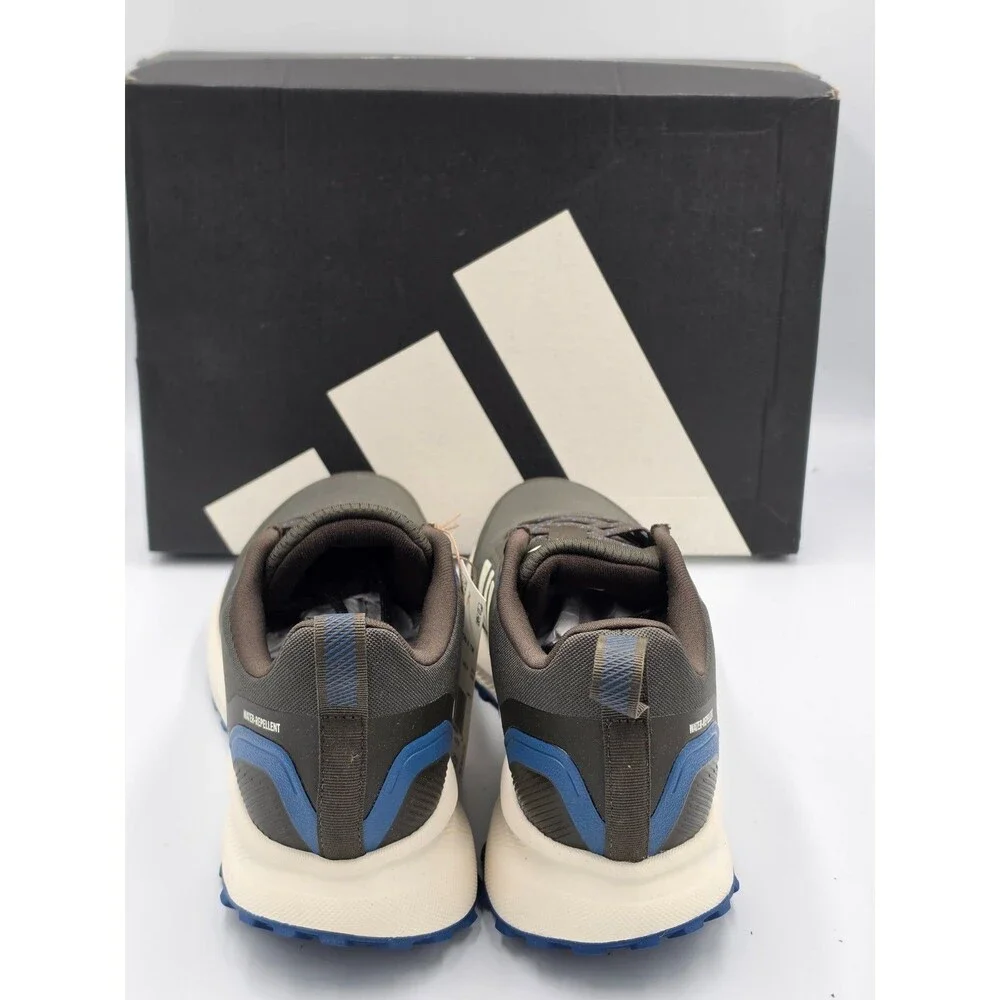Adidas Runfalcon 5 TR Men’s 9 Women’s 10.5 Grey White Blue JQ6958 NIB